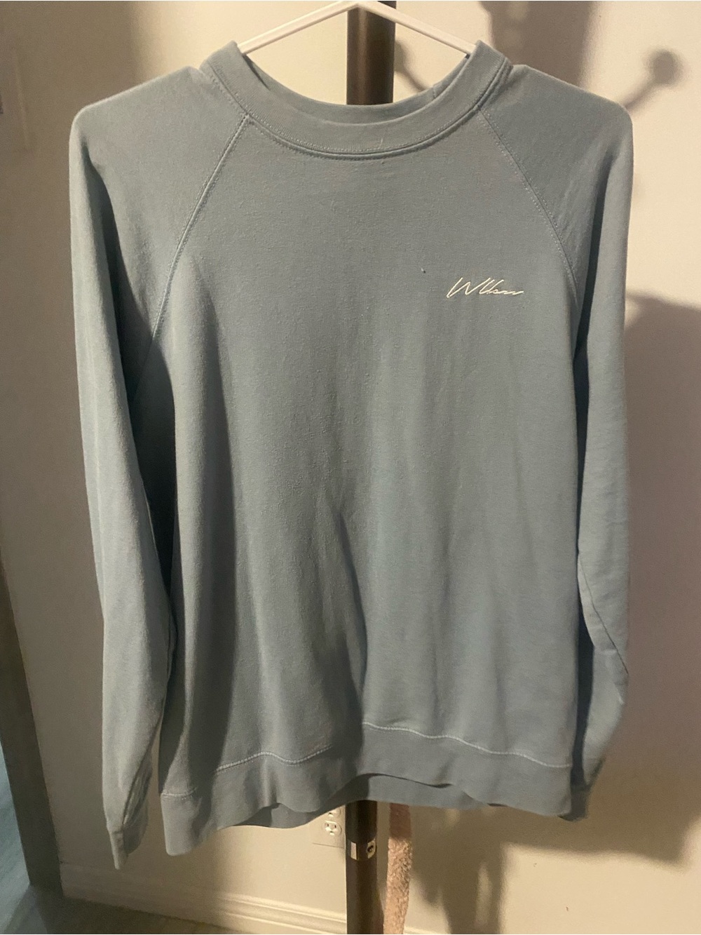 Men's Crewneck Sweater in Light Blue